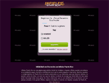 Tablet Screenshot of infielespuertorico.com